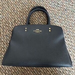 Mini Navy Coach Satchel